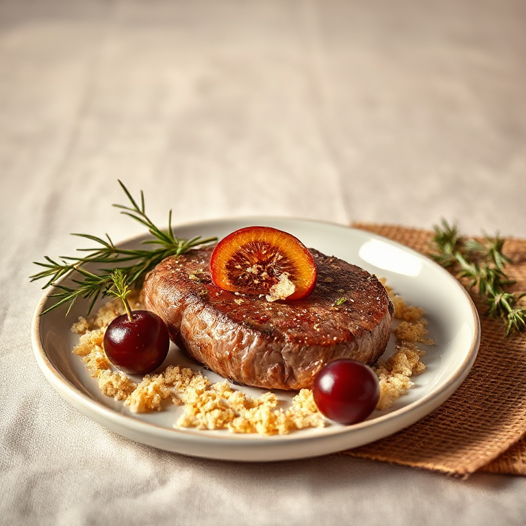 Filet, Trüffel, Maronen, Panko - Bild 2