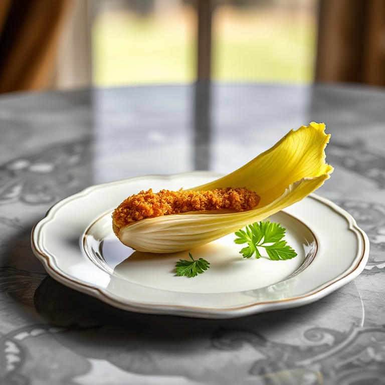 Chicoree mit Parmesankruste - Bild 1