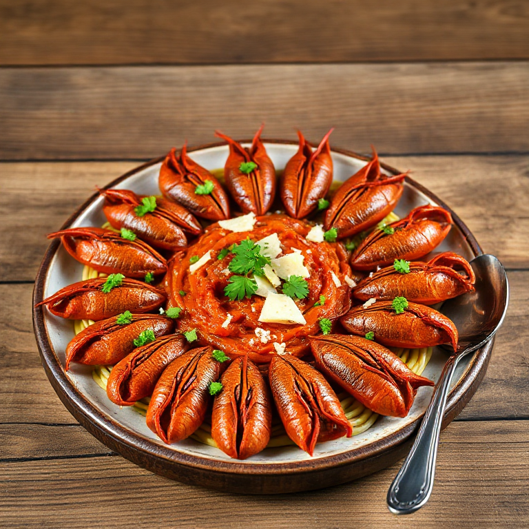 Schnelle Flusskrebs - Pastasauce - Bild 2