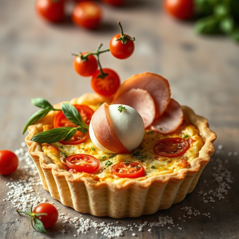 Rotschopferl´s Pizza - Quiche - Bild 1