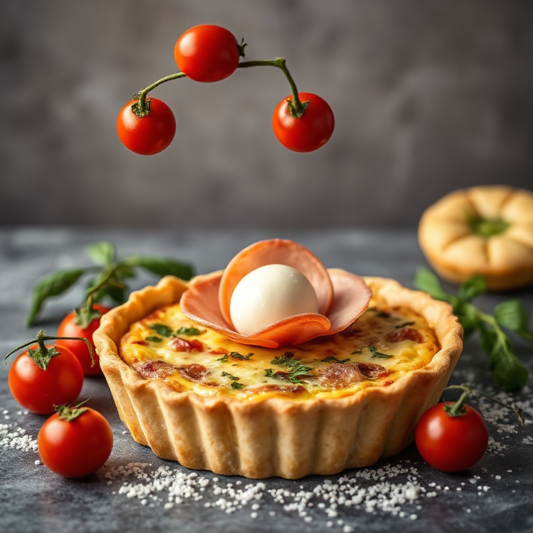 Rotschopferl´s Pizza - Quiche - Bild 2