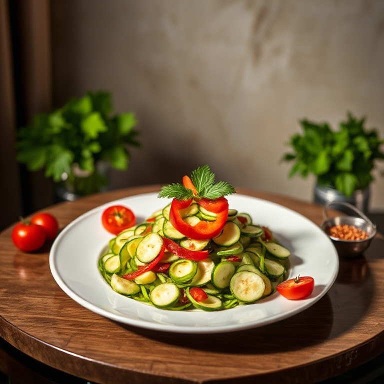 Zucchinisalat, eingemacht - Bild 1