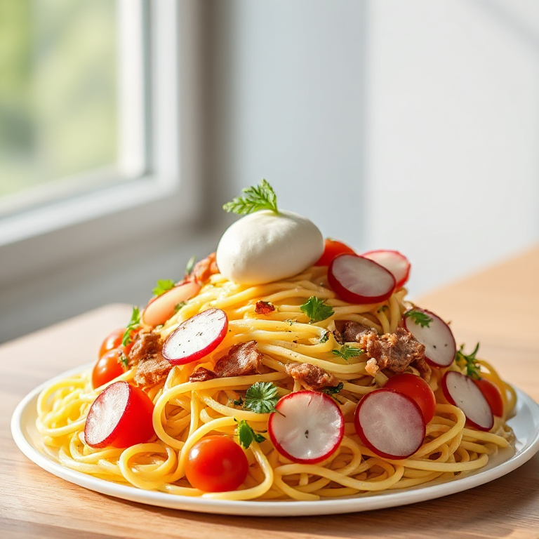 Sommerlicher Nudelsalat ohne Mayonnaise - Bild 1