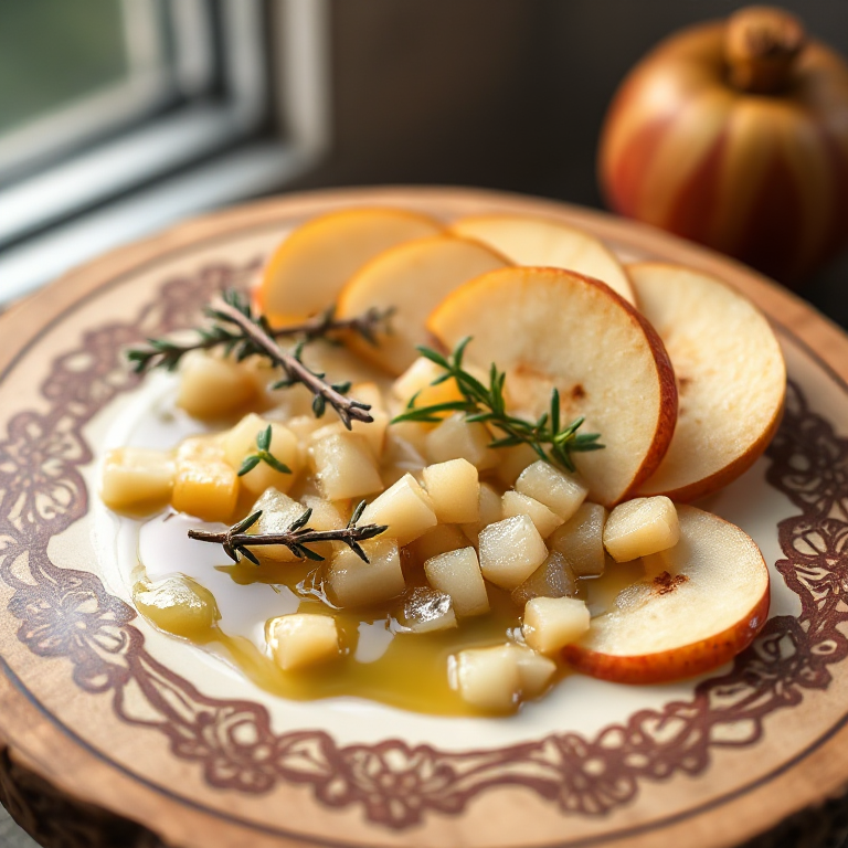 Schmalz mit Apfel und Röstzwiebeln - Bild 2