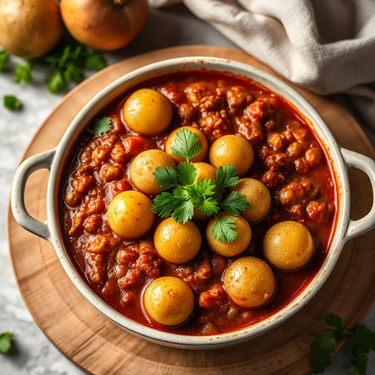 Chili mit grünen Bohnen - Bild 1