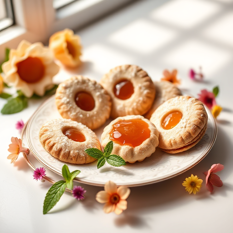 Aprikosen-Linzer mit Erdmandeln - Bild 1