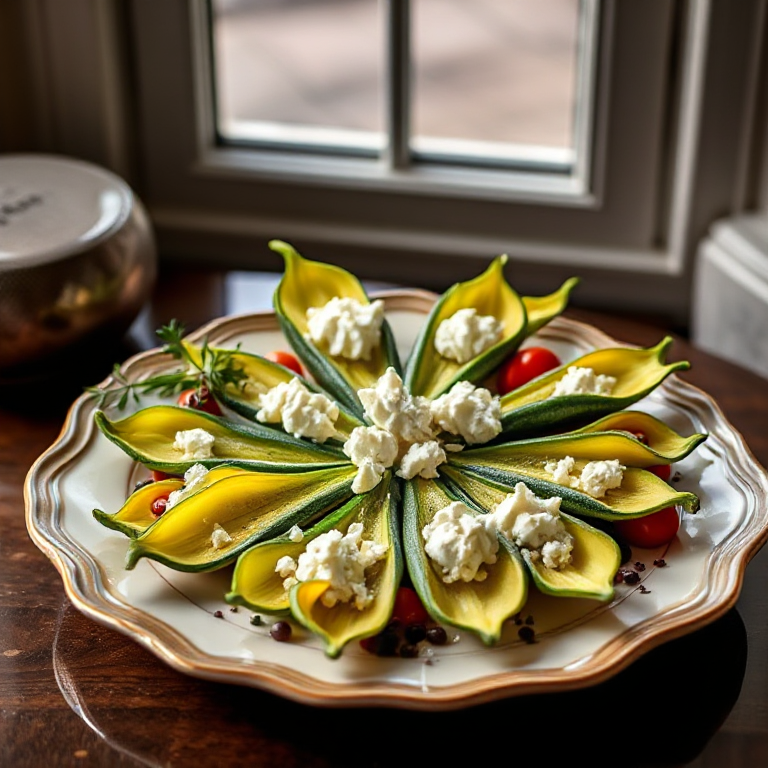 Zucchinifächer mit Feta - Bild 1