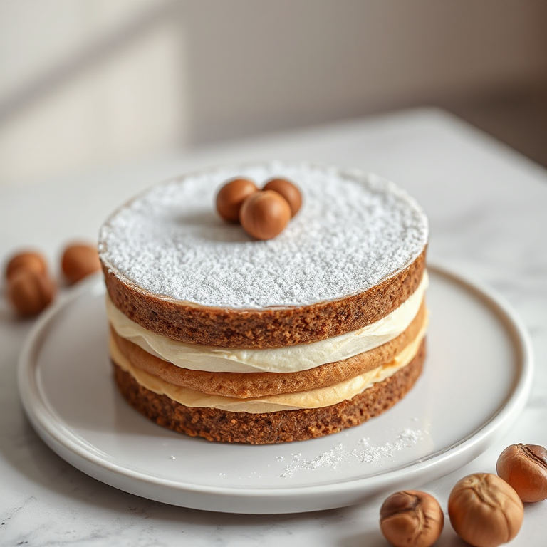 Nuss-Nougat Torte - Bild 1