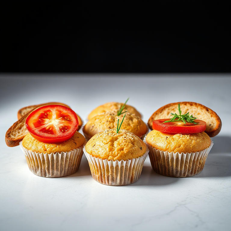 Herzhafte Muffins mit Toastbrot - Bild 2