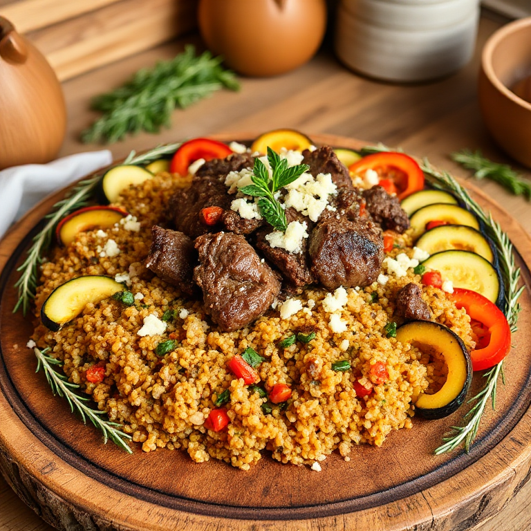 Mediterraner Quinoa-Auflauf - Bild 1