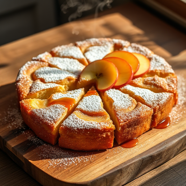 Apfelkuchen vom Blech - nach Omas Art - Vorschaubild