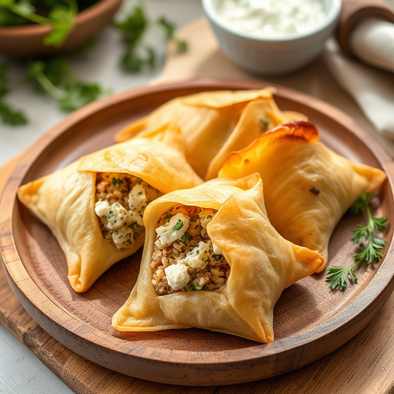 Griechische Teigtaschen - Vorschaubild