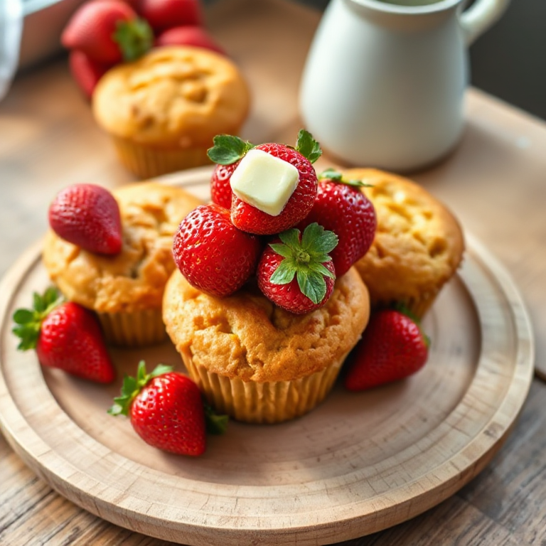 Erdbeer - Muffins - Bild 1
