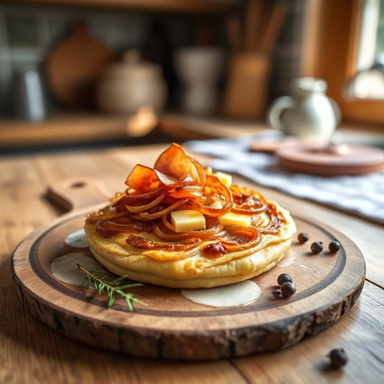 Flotter Zwiebelkuchen ohne Boden - Bild 1