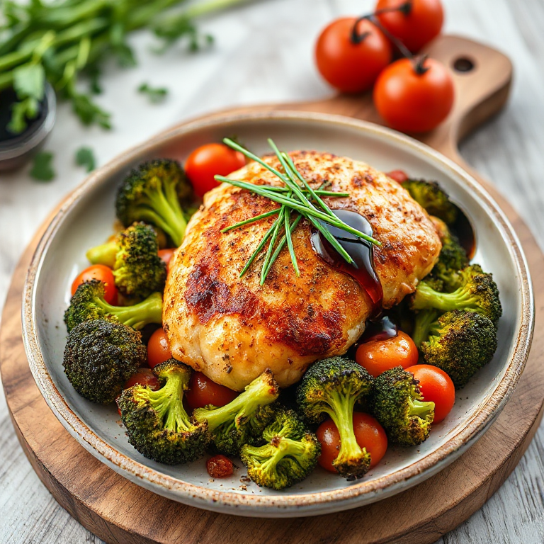 Hähnchen - Broccoli - Pfanne - Bild 1