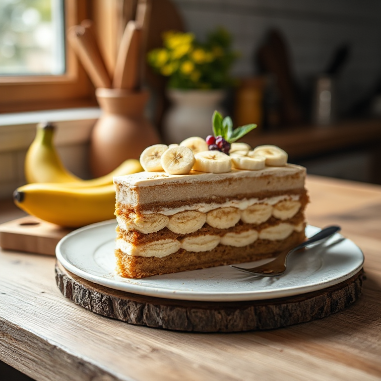 Bananen-Eierlikör-Torte - Bild 1