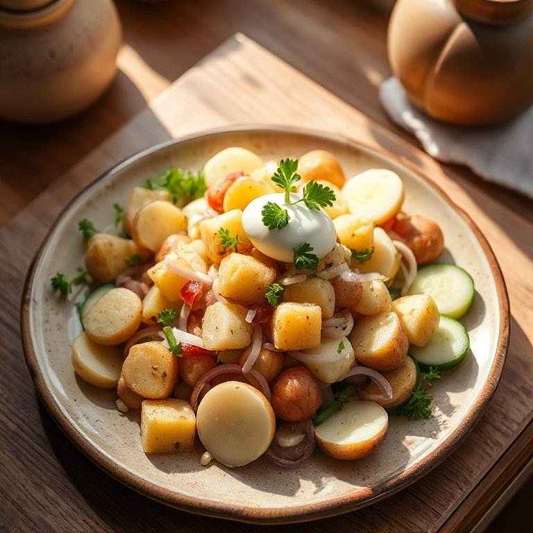 Weißer Salat - Bild 1