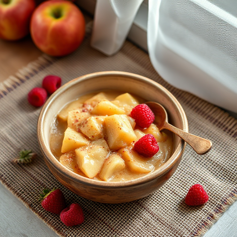Apfel - Himbeer - Grütze - Bild 1