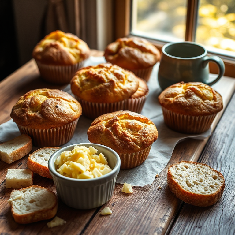 Herzhafte Frühstücksmuffins - Bild 1