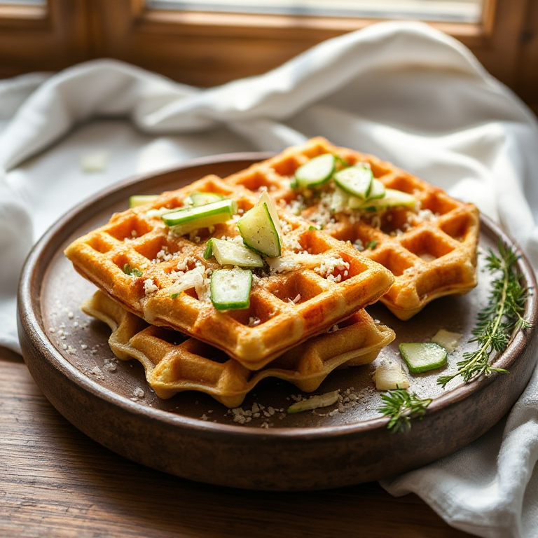 Kohlrabi-Waffeln - Bild 1