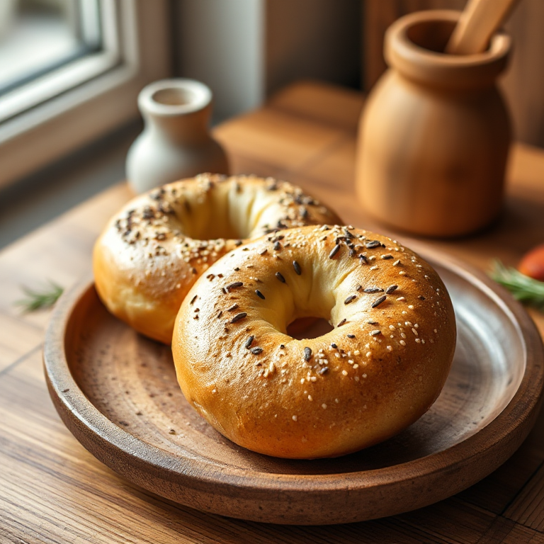Bagels Grundrezept - Bild 1