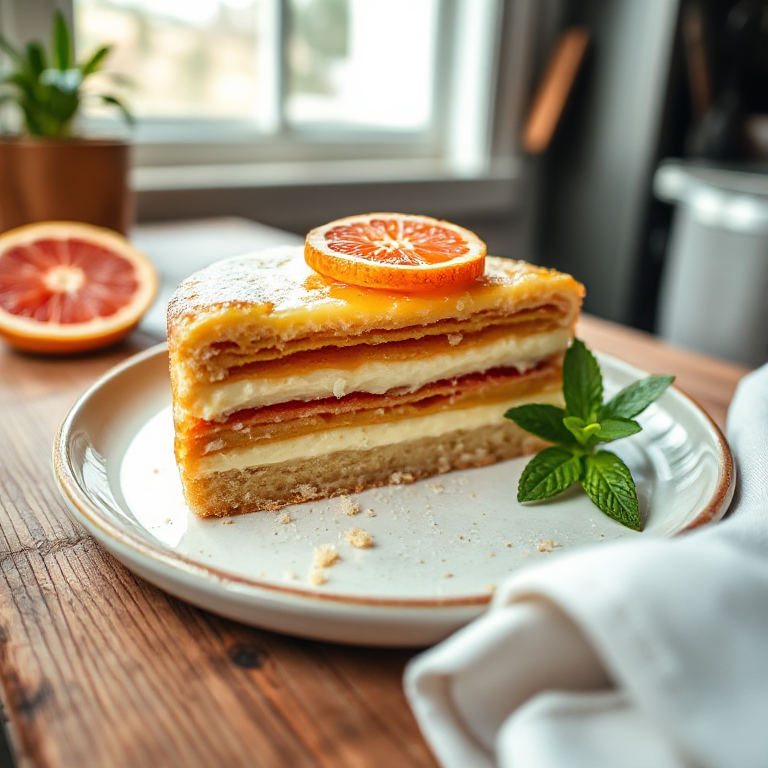 Grapefruit-Cremekuchen - Bild 1