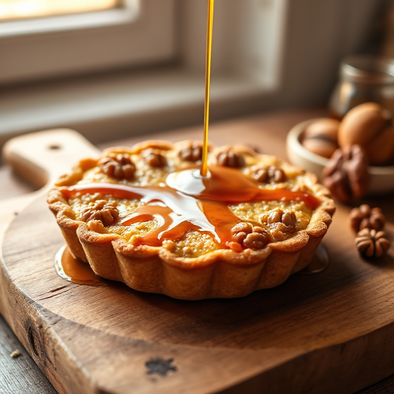 Walnusseis mit Ahornsirup - Bild 1