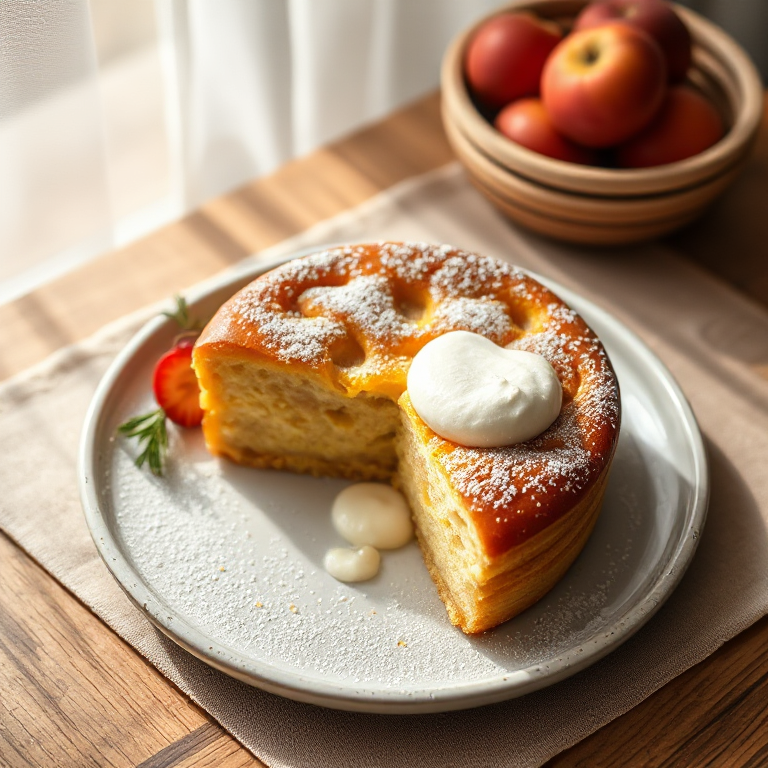 Birnenkuchen mit Baiser - Bild 1
