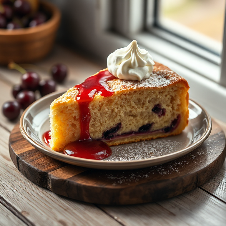 Käse - Kirsch - Kuchen - Bild 1