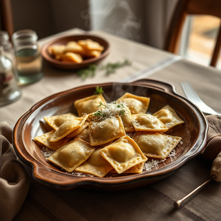 Steirische Steinpilzravioli - Bild 1