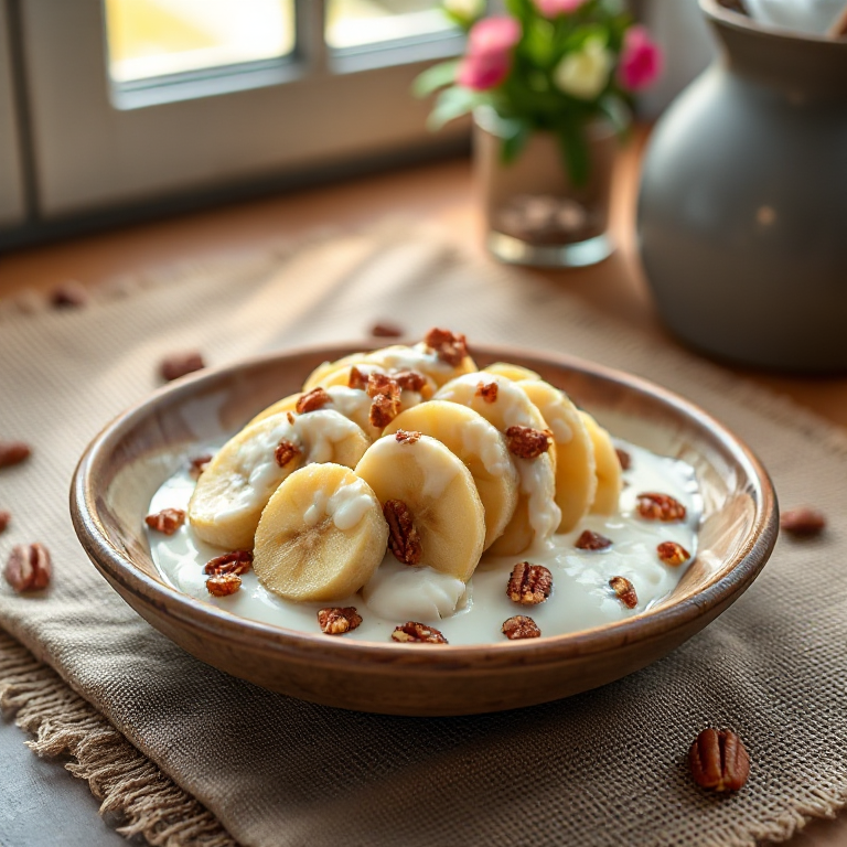 Bananen-Karamell-Dessert - Bild 1