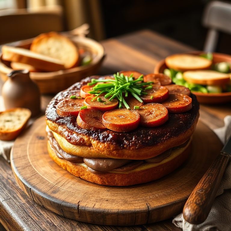 Bratwursttorte á la Urmel - Bild 1