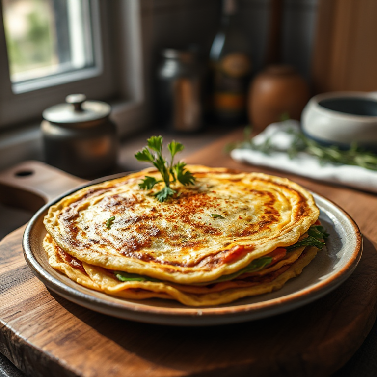 Spanische Tortilla, vegan - Bild 1