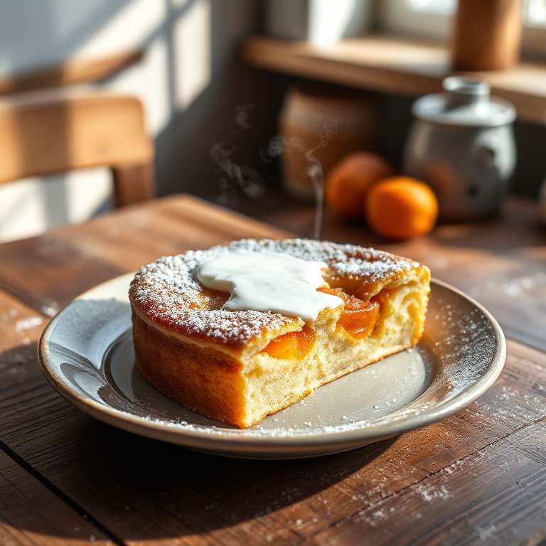 Aprikosenkuchen mit Quark - Bild 1