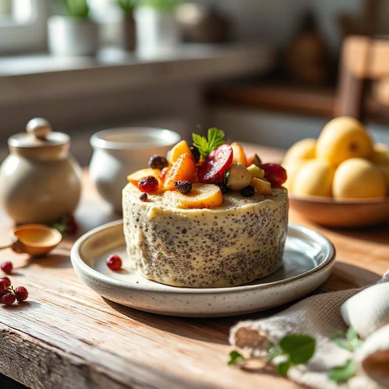 Chia-Samen-Pudding mit Obst - Bild 1