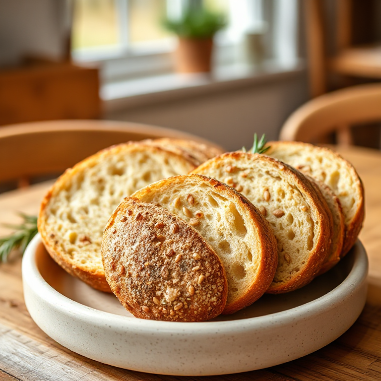 Gartenliebes knackige Brötchen mit Sauerteig und Körnern - Bild 1