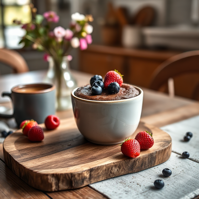 3 Minuten Nutella Mugcake - Bild 1